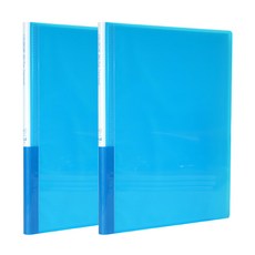 ECO Chungwoon 輕薄款 colorchip 窄身資料簿 40頁, 天空藍, 2本