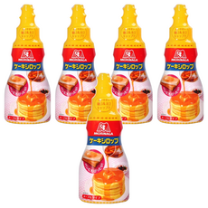 MORINAGA 森永 蛋糕糖漿，楓糖口味，200g，雙尺寸瓶蓋設計, 5瓶