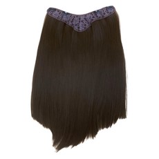 魔髮樂 U型直髮髮片 18吋 B5045, 巧克力色, 1片