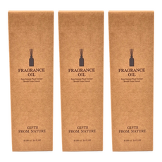 FRAGRANCE 法式精油茶色擴香瓶, 小口徑, 100ml, 擴香棒 Set 6支, 室內香氛, 萬豪, 3瓶