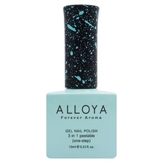 ALLOYA 愛若雅 光撩一步膠, 30秒快乾, 免底膠免去漬免上層, 103 復古泥紅, 10ml, 1瓶