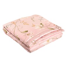 EmBrace 英柏絲 100%純天絲印花四季涼被 柔軟滑順 吸濕排汗, 蔓蔓花語, 1個