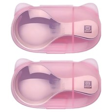 SSGP 三四鋼 兒童款304不銹鋼湯勺, 2組, 單一顏色, 湯勺 + 盒子