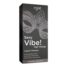 葡萄牙 ORGIE VIBRATOR SEXY VIBE HIGH VOLTAGE 陰蒂震動高潮液, 極樂款, 15ml, 1入