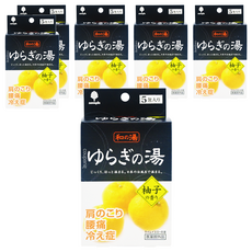 novopin 和的湯 入浴劑 Set 柚子香味 5包入, 125g, 6盒