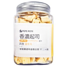 PEPE-RONI 陪陪肉肉 香濃起司 狗零食, 富含益生元, 不含麩質, 增進腸道有益菌品質, 180g, 1罐