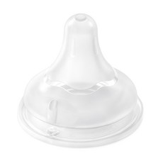 八字型母乳實感奶嘴-寬口徑S3入, 1個