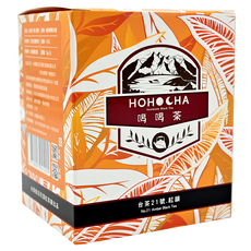 HOHOCHA 喝喝茶 台茶21號 紅韻 三角立體茶包 3g/包, 10入, 1盒