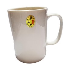 新食器馬克杯 簡約設計 陶瓷材質 握感舒適 容量適中 適用多種場合, 1入, 純白