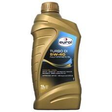 eurol 曜樂 TURBO DI 全合成機油 1L 汽油/柴油引擎適用, 5w40, 1瓶