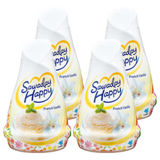 小林製藥 Sawaday Happy 室內芳香劑 120g, 法國香草香, 4瓶
