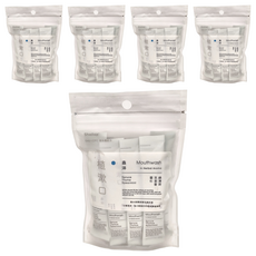 Shallop 刷樂 植漱口攜帶包 森淬 漱口水 10包, 120ml, 5袋