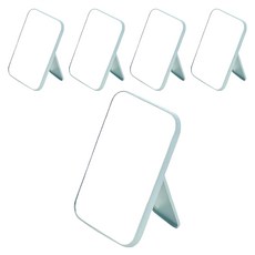 簡約北歐色系化妝鏡, 20cm x 14cm, 北歐藍