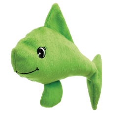 Aumüller 奧咪樂 德國貓草玩具 微笑小魚 F200, 15*12*3.5cm, 德國製造, 綠色, 1個