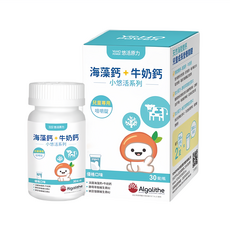 悠活原力 小悠活兒童鈣咀嚼錠, 30顆, 1罐