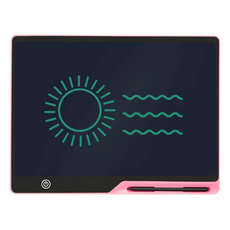彩色筆跡 16吋 粉紅色 兒童繪畫板 液晶手寫板