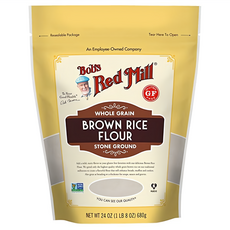 Bob's Red Mill 全穀糙米粉 石磨 無麩質, 680g, 1包