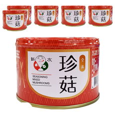 飯友 珍菇, 本土生產鮮菇製成，不添加防腐劑, 170g, 6罐