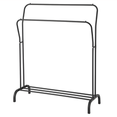 comet Home Basic 雙桿掛衣架, 黑色