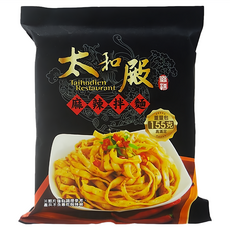 太和殿 麻辣拌麵, 獨家一品辣醬秘方, 黃金麥穗製成手工麵體, 份量十足鹹香美味, 1包