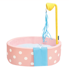 Pur Lab 噗扑實驗室 造型寵物窩 浴缸-F, 浴缸 粉色 + 藍色 + 黃色 + 白色, 1個