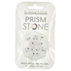 德德小品集 PRISM STONE EDGEU 沙龍凝膠美甲貼 (ENA717 STONE PRISM), 藍色系, 1組