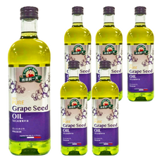 得意的一天 100%純葡萄籽油，油質清爽不油膩, 1L, 6瓶