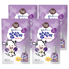 Shower mate 泡泡洗手慕斯補充包 藍莓香 250ml, 4包