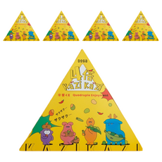 DoGa 杜甲 KaZi KaZi 辛饗4X Set, 香酥豌豆 + 花生麻麻 + 花生嗆嗆 + 香酥蠶豆, 5盒