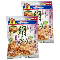 DoggyMan 多格漫 絹紗雞胸肉塊 2個月以上 犬用, 野菜, 100g, 2包