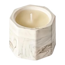 小麥購物 大理石紋香薰蠟燭, 玫瑰, 156g, 3個