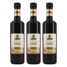 VILLA GRIMELLI 銅牌陳釀葡萄醋, 義大利百年醋廠, 歐盟IGP產地認證, 35% 熬煮葡萄汁, 500ml, 3瓶