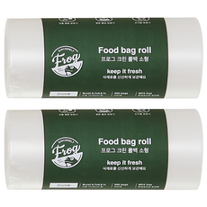 SINCERELY Frog 捲筒型食物保鮮袋, S 17 x 25cm, 500入, 2捲