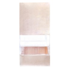 德德小品集 韓國絕美透明化妝品收納盒, 防塵/防潑水/分隔式 化妝刷收納箱, 粉色, 1個