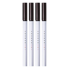 COCOROIKI 珍珠亮澤眼線液筆, 黑巧鑽, 4件