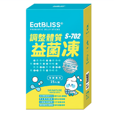 Eat BLISS 益比喜 調整體質益菌凍 15包/盒 優格口味 維持消化機能, 10g, 1盒