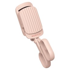 MUNICHI 沐尼黑 電熱美睫捲翹器 ME-QU66, 3秒快速定型 24H持久 智能恆溫, 粉色