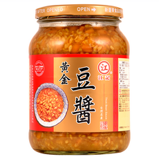 江記 黃金豆醬, 無添加防腐劑、人工色素, 840g, 1罐