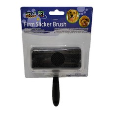 HELLO PET 哈囉佩特 專業用方殼硬針梳, 黑色, 1支