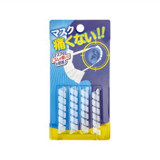 彈簧口罩護耳套 12個, 透明, 1組