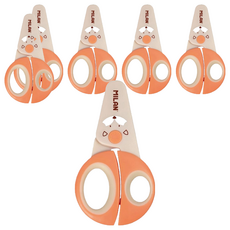 MILAN 小動物系列 學齡前的第一把剪刀 30g, 款式隨機, 6支