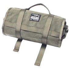 ZENHEO 卓赫 可拆式吊掛卷包 餐具包, 軍綠色, 4層, 1個