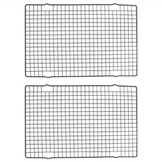 TRIARROW 三箭牌 不沾置涼架 ETQ-2540 鋼線材質+特富龍不沾塗層 耐溫220°C, 40.5 x 25.5 x 2cm, 2個