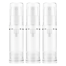 台灣 COSMOS AS乳液真空瓶 5ml, 透明色, 3個