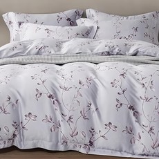 貝淇小舖 涼感60支天絲涼被 雙面A版花色, 清櫻