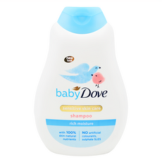Dove 多芬 嬰兒洗髮精 400ml 專為幼童敏感肌設計 保濕補水 成分溫和, 1瓶