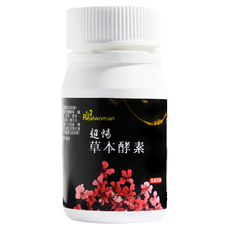 REALWOMAN 美妍世家 超暢草本酵素錠 80顆 1瓶, 1罐