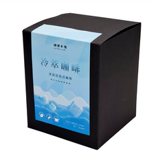 順便幸福 冷萃咖啡 冰涼浸泡式咖啡 黑糖烤杏仁, 8g, 12包, 1盒