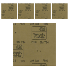 3M 乾濕雙用砂紙 800號 5張, 1包