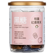 Medolly 蜜思朵 黑糖桂圓紅棗寒天, 17g, 12入, 1罐